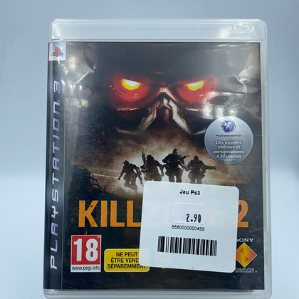 Jeu Ps3 Killzone 2