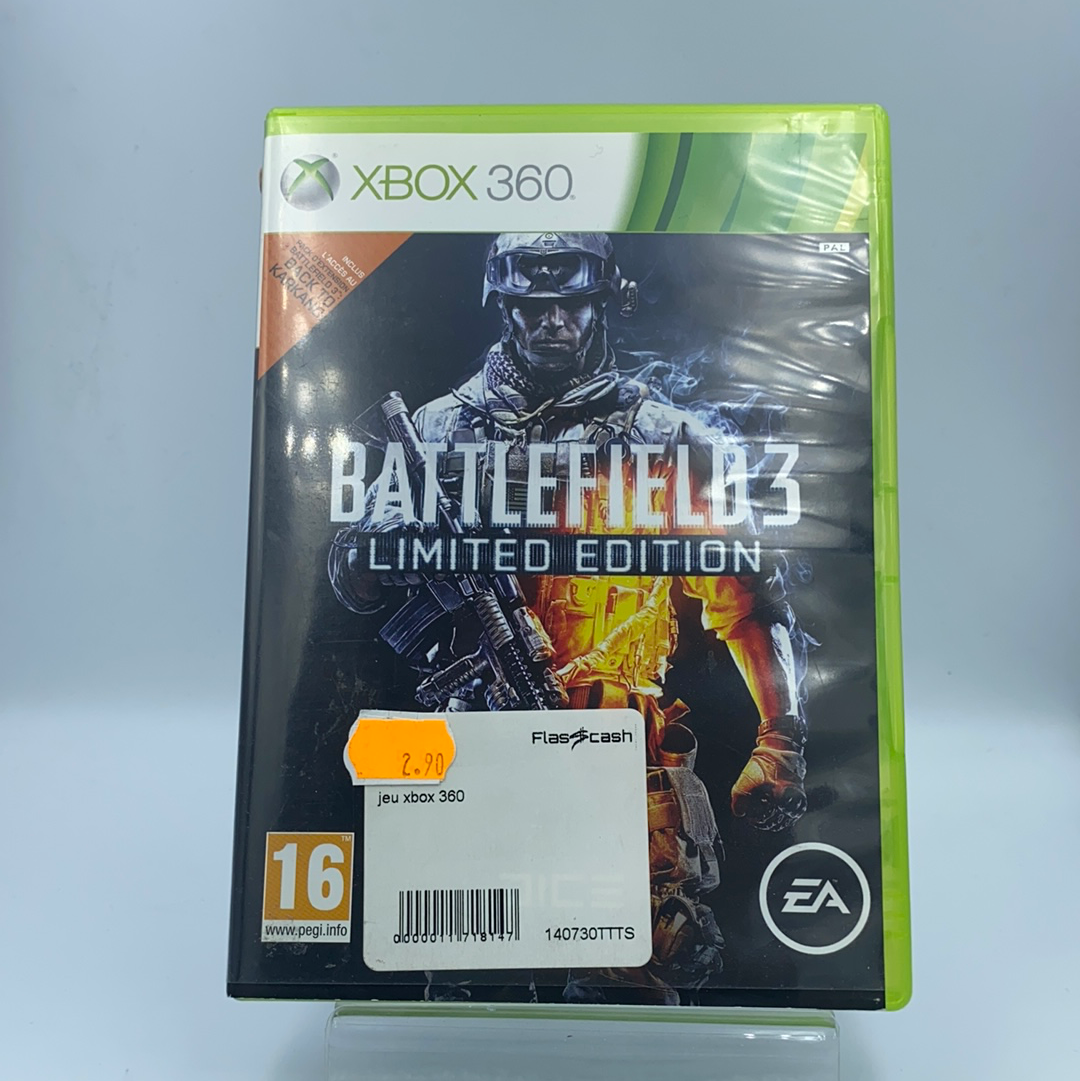 Jeu Xbox 360 Battlefield 3 Limited Edition