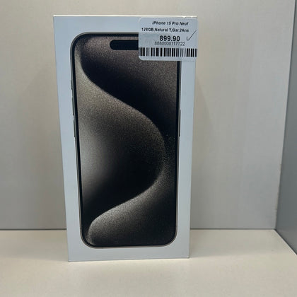 iPhone 15 Pro Neuf 128GB Natural T