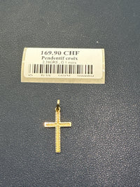 Pendentif Croix OR 18CT