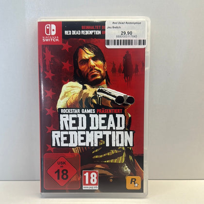 RED DEAD Redemption jeu switch
