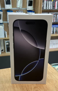 iPhone 16 Pro Max 256GB Black Titanium Neuf 