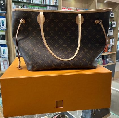 Sac Louis Vuitton Neverfull MM Beige