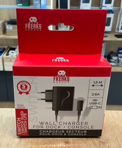 Chargeur Secteur 2.6A Pour Nintendo Switch Neuf 