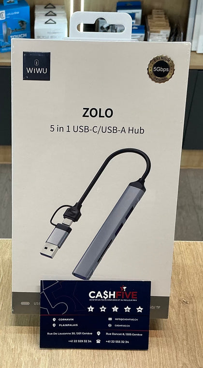 Hub Wiwu ZOLO 5 in usb / Type -C 