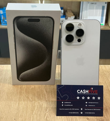 iPhone 15 Pro 256GB White Titanium 