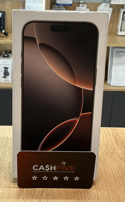 iPhone 16 Pro Max 256GB Neuf Desert Titanium