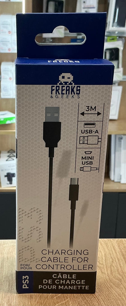 Câble de charge pour manette Ps3  Neuf