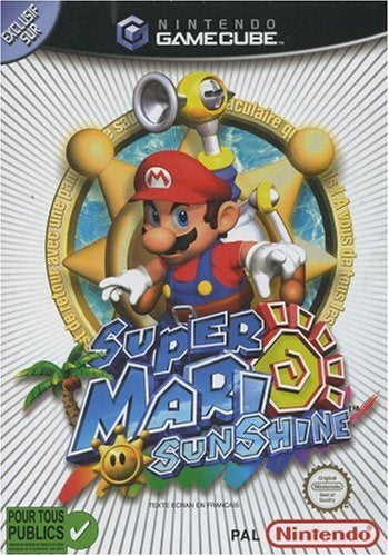 Jeux Nintendo Game cube Super Mario Sunshine