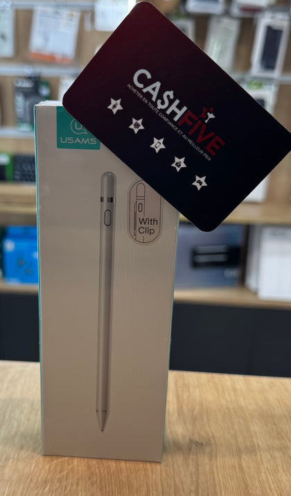 Stylet Usams MicroUSB 140mAh Blanc