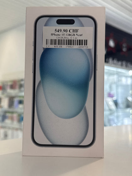 iPhone 15 128GB Neuf