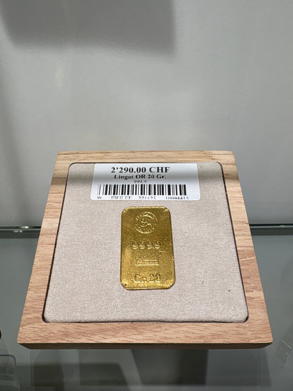 Lingot OR 20 Gr.