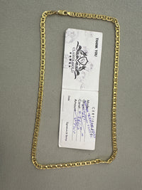 Collier en or 14ct