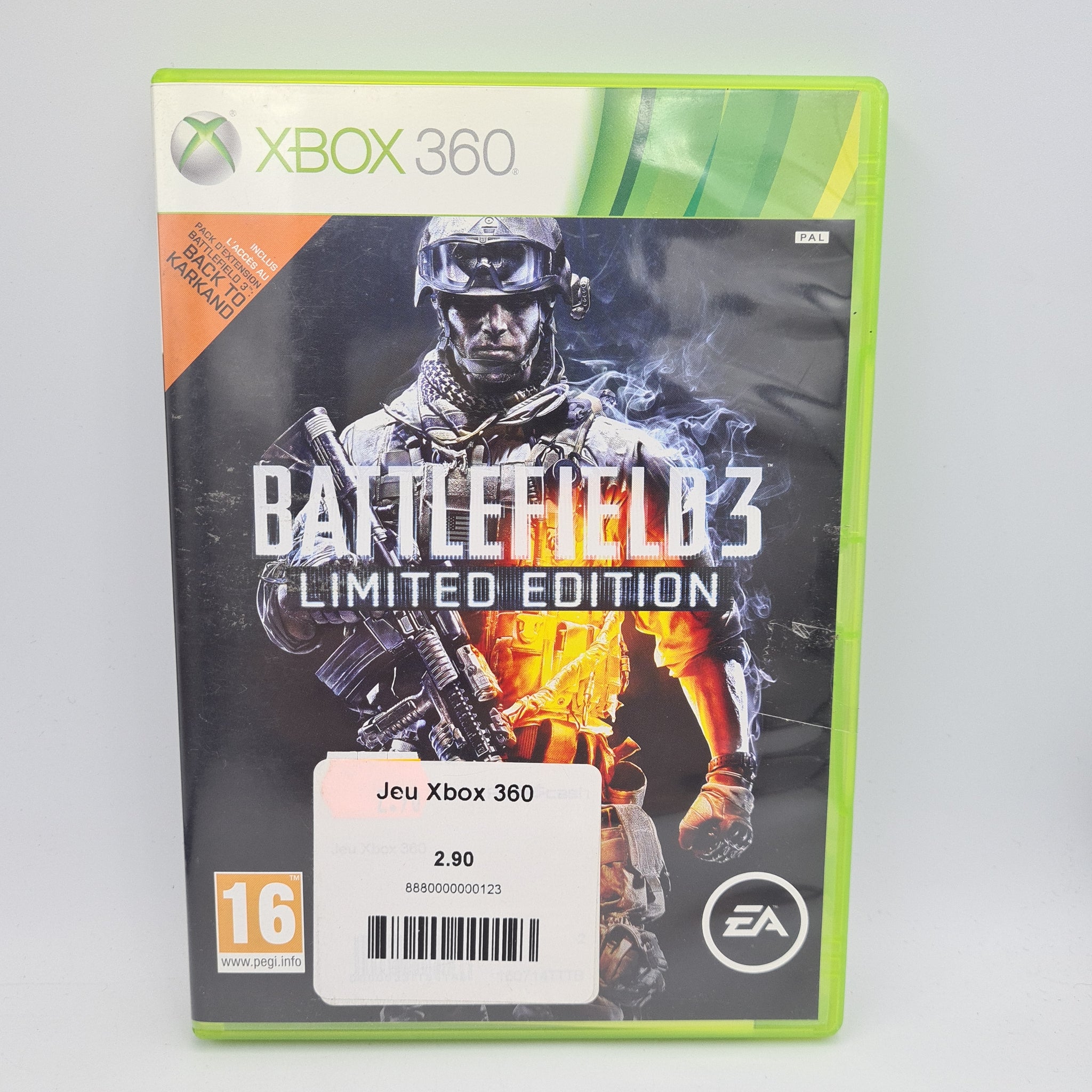Jeu Xbox 360 Battlefield 3 Limited Edition