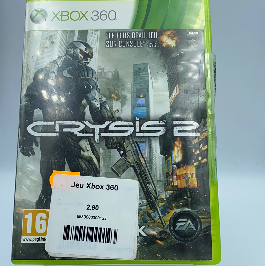 Jeu Xbox 360 Crysis 2
