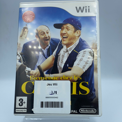 Jeu Nintendo Wii « Bienvenue Chez Les Chtis »