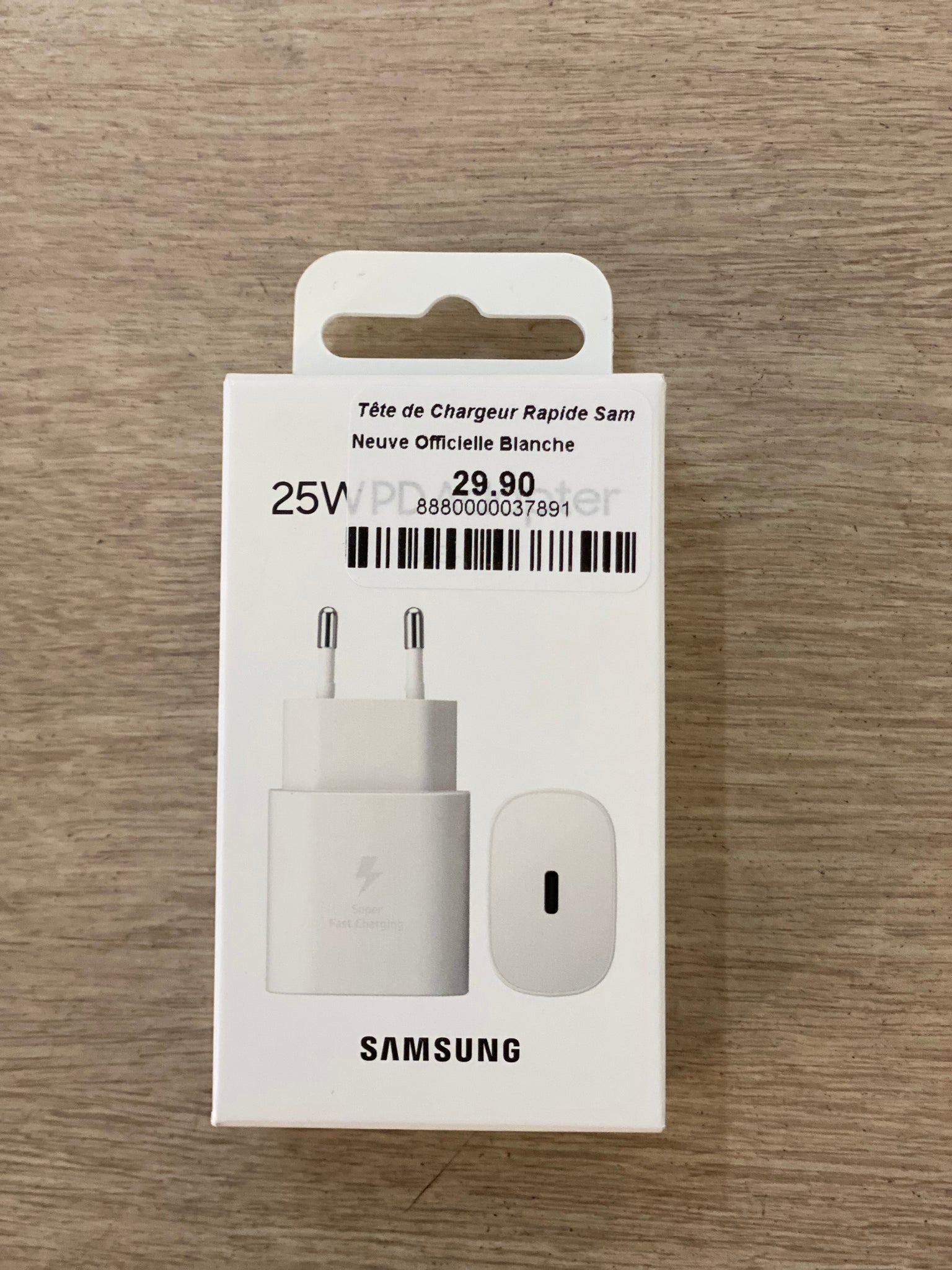Tête de Chargeur Samsung 25W – Cashfive - Acheter en toute confiance et au  meilleur prix