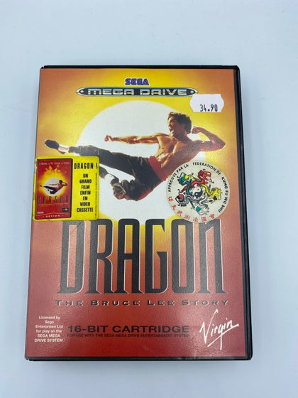 Jeu Sega Mega Drive Dragon The Bruce Lee Story