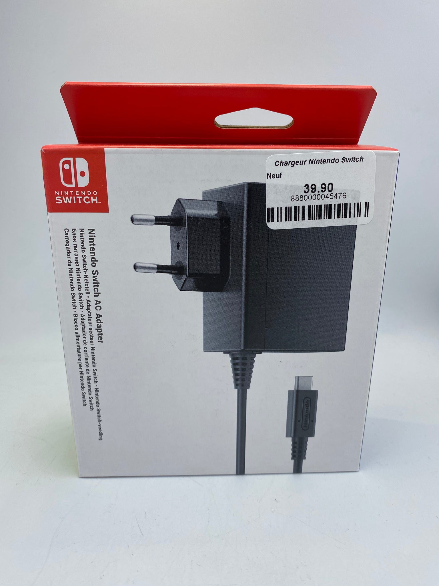 Chargeur Nintendo Switch – Cashfive - Acheter en toute confiance
