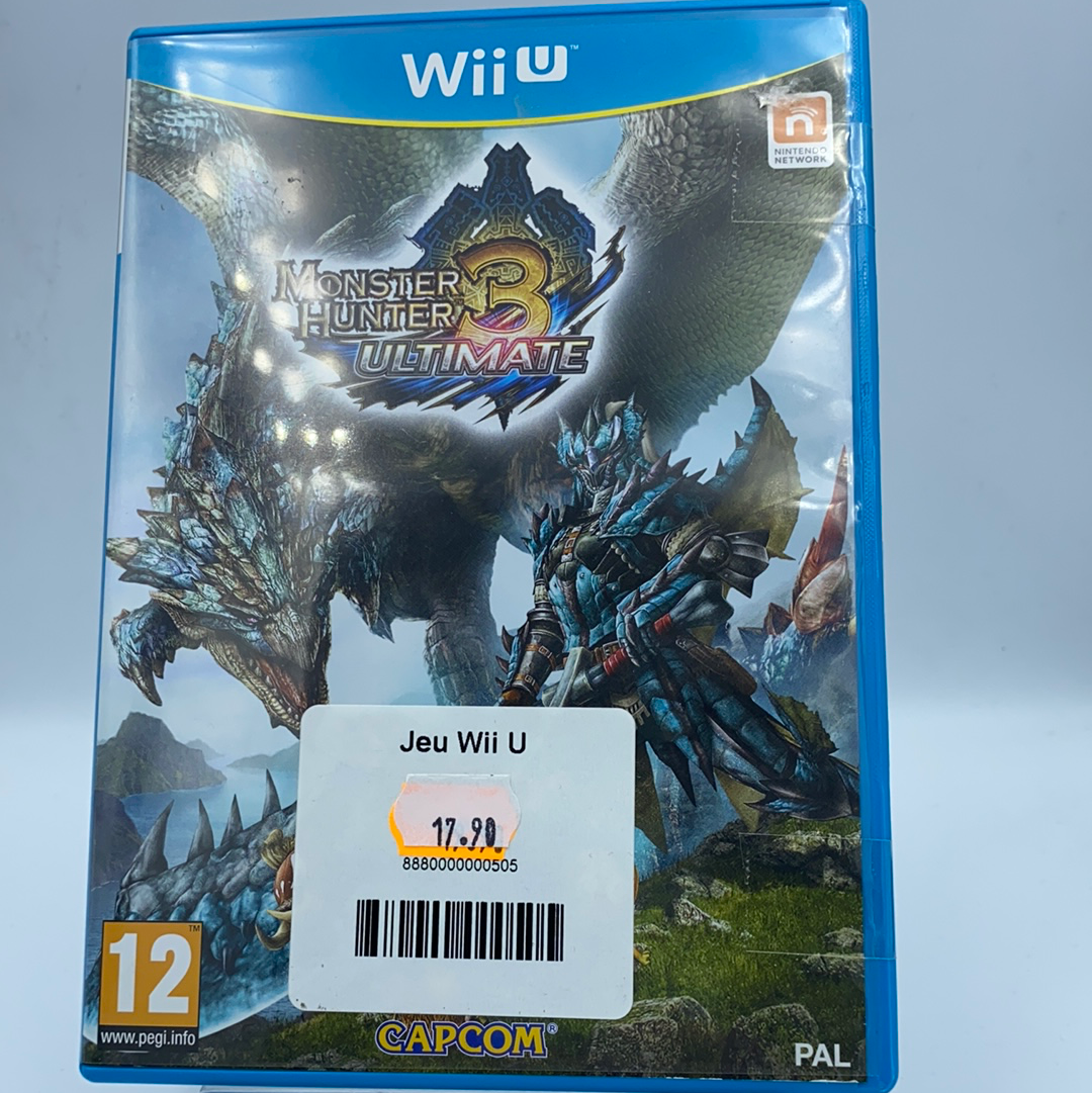 Jeu Nintendo Wii U « Monster Hunter Ultimate 3 »