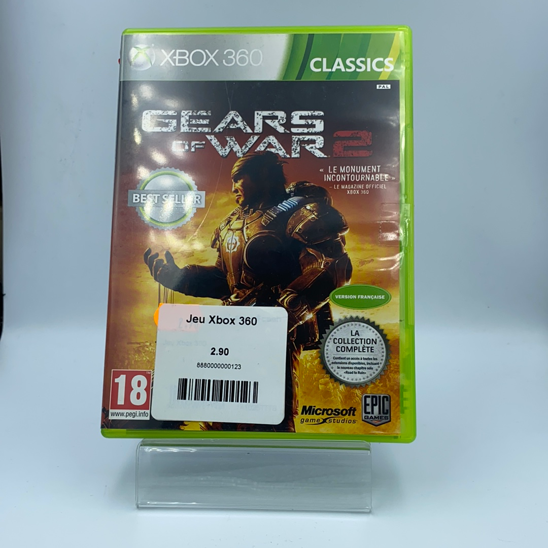 Jeu Xbox 360 Gears Of War 2