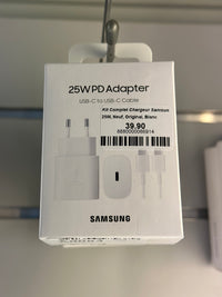 Kit Complet Chargeur Samsung 25W