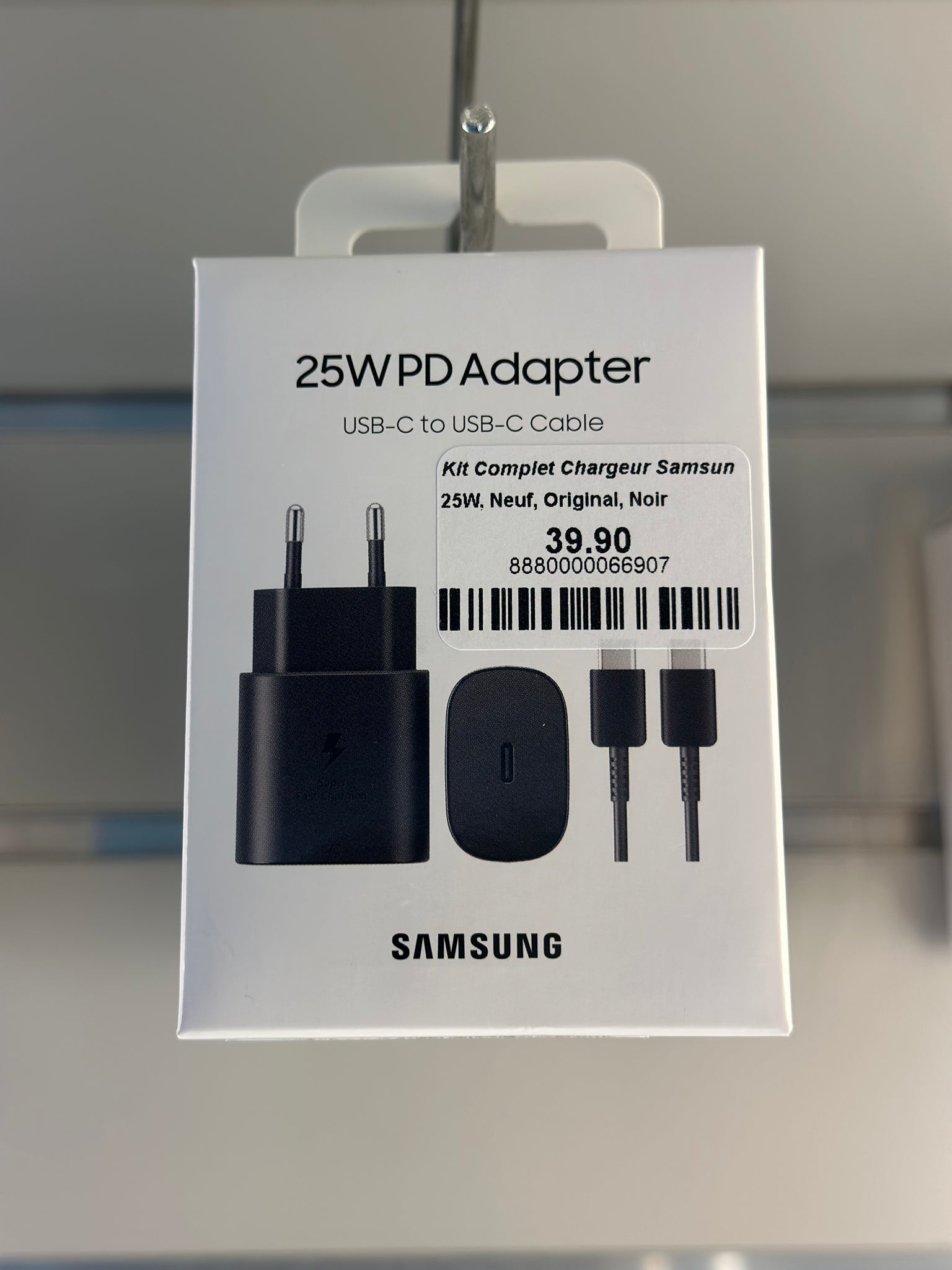 Kit Complet Chargeur Samsung 25W – Cashfive - Acheter en toute