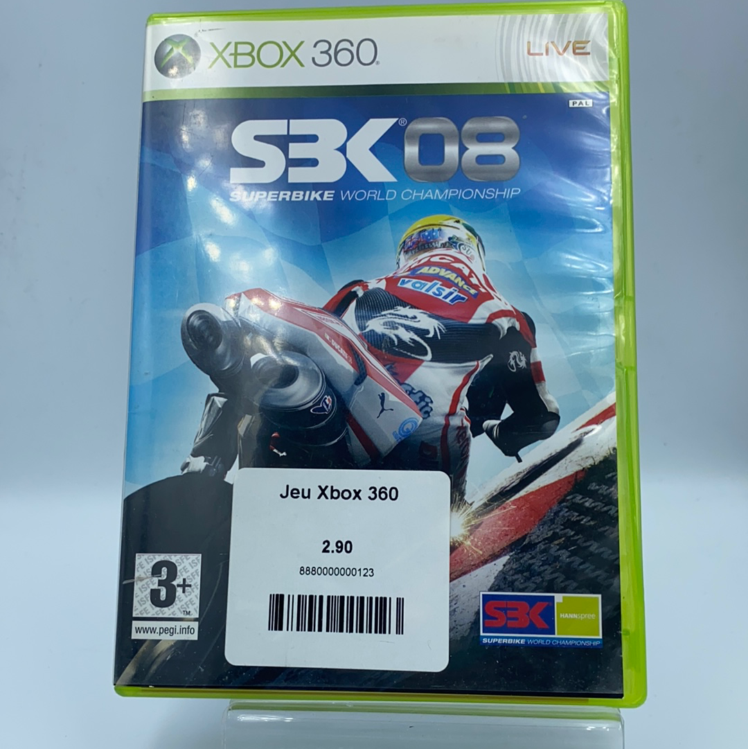 Jeu Xbox 360 SBK 08