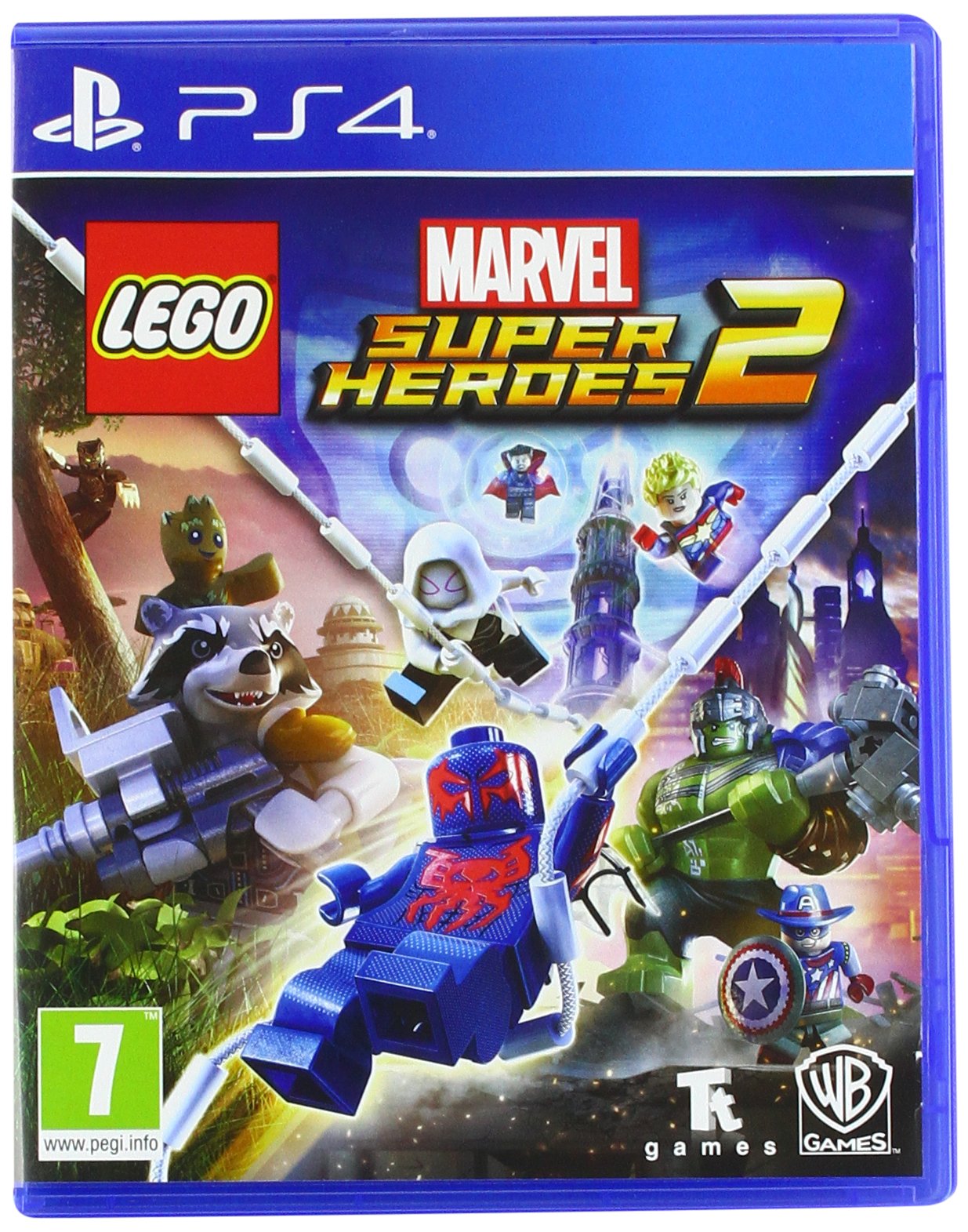Jeux Ps4 LEGO Marvel Super Heroes 2