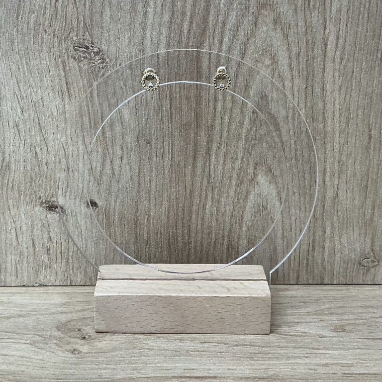 Boucle D’oreille OR 18K 750 1.20GR