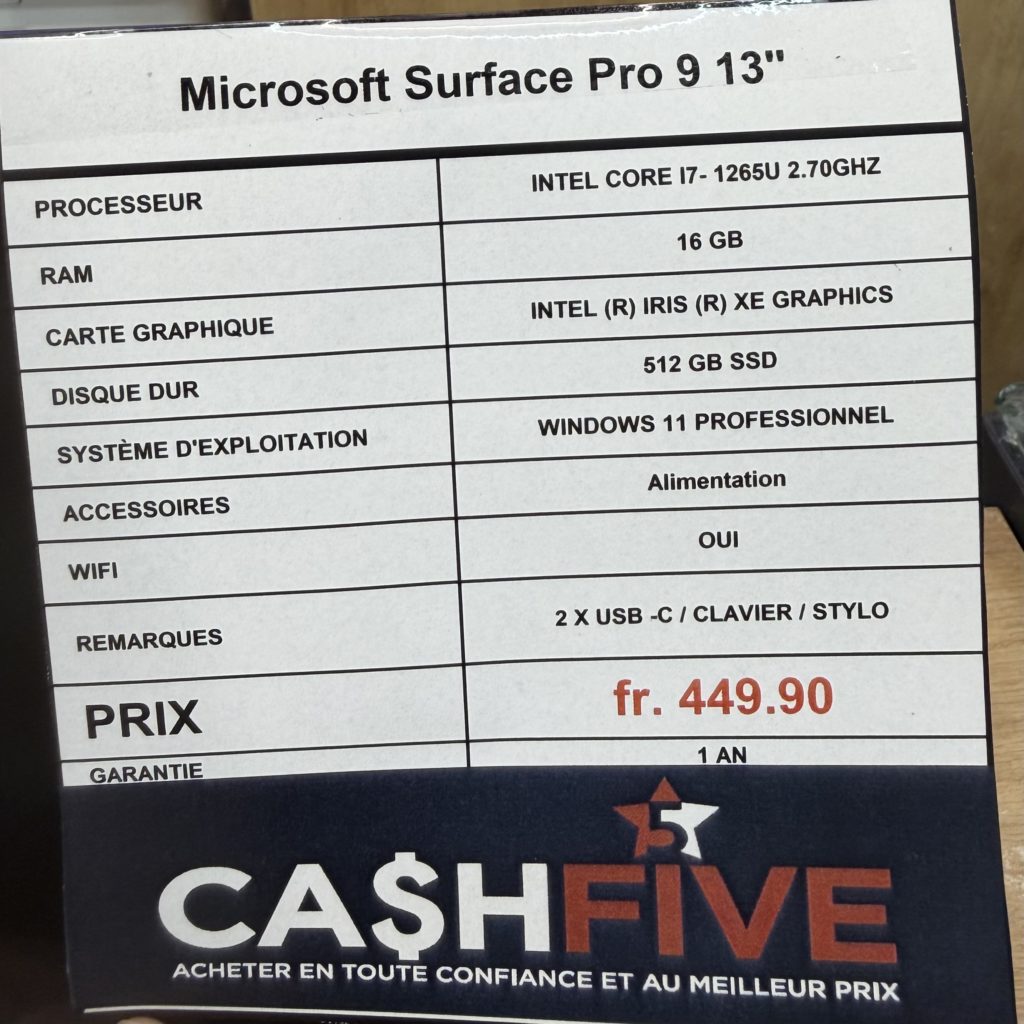 Microsoft Surface Pro 9 13