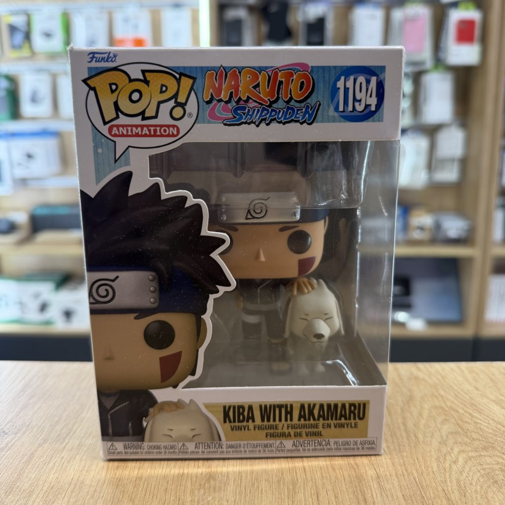 Figurine Pop Kiba With Akamaru-Naruto