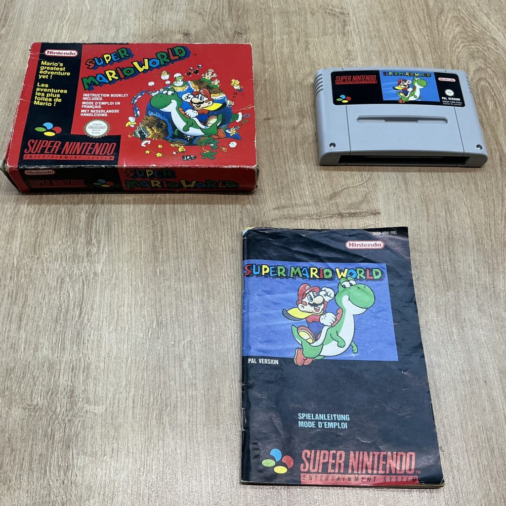 Jeux super Nintendo super Mario World