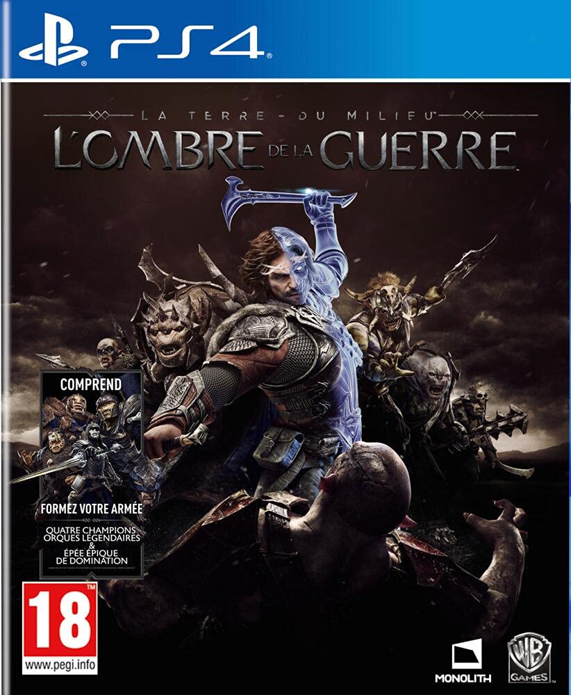 Jeux Ps4 La Terre du Milieu : L’Ombre de la Guerre