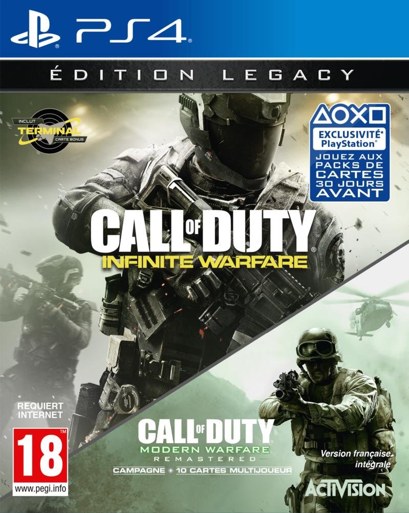 Jeux Ps4 Call of Duty : Infinite Warfare Legacy Ed