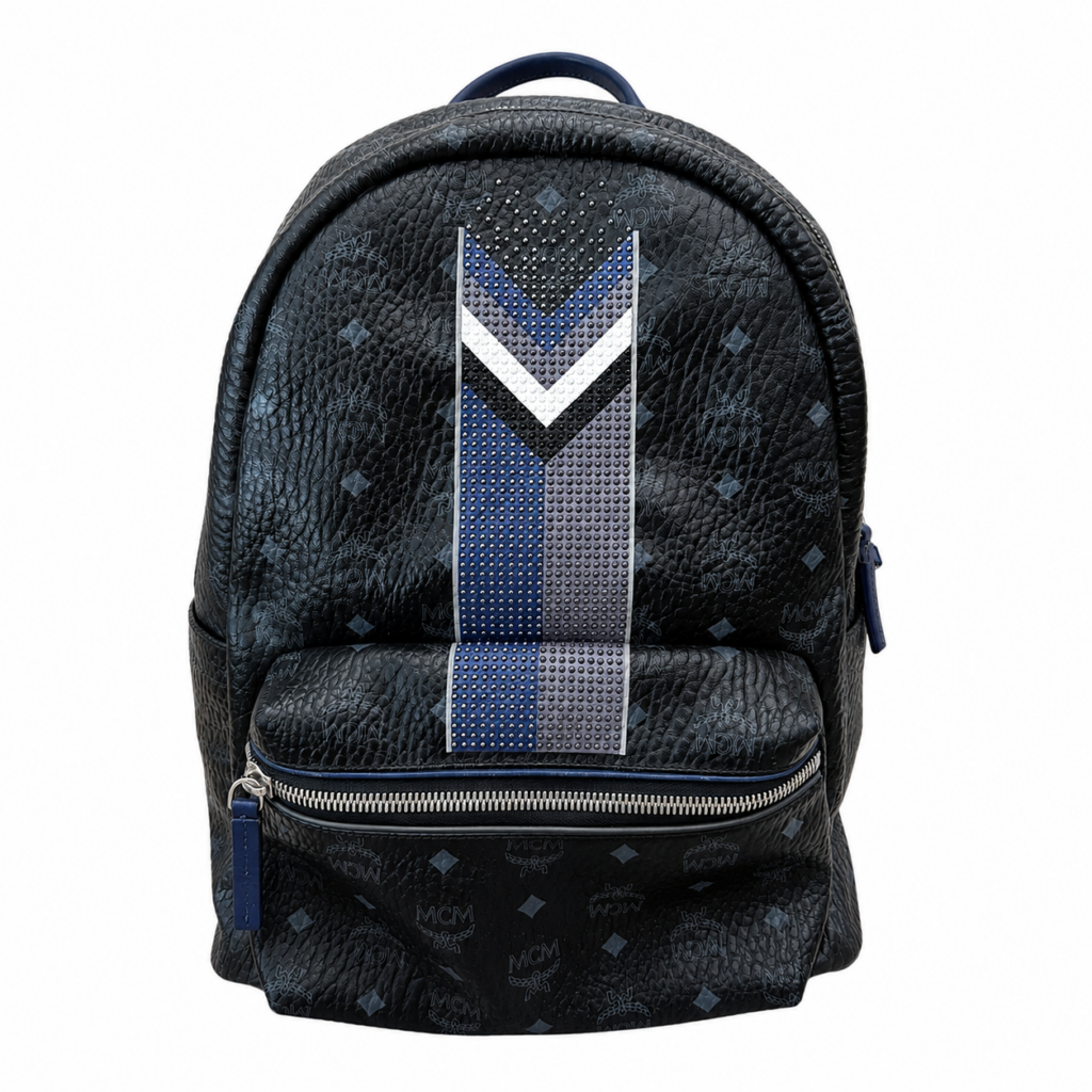 Sac à dos MCM Stark en Visetos Noir