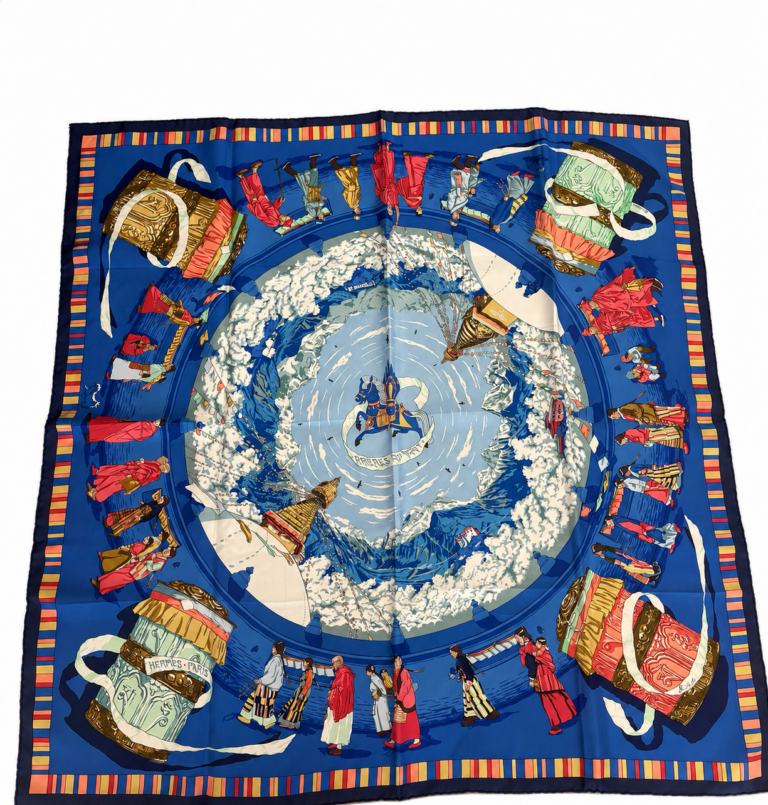 Carré foulard Hermès Prières au vent