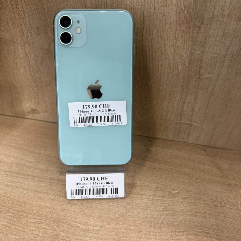iPhone 11 128 GB Bleu