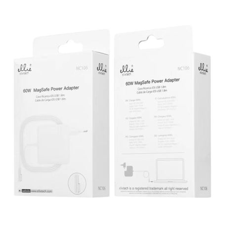 Chargeur pour Macbook 60W MagSafe  Neuf