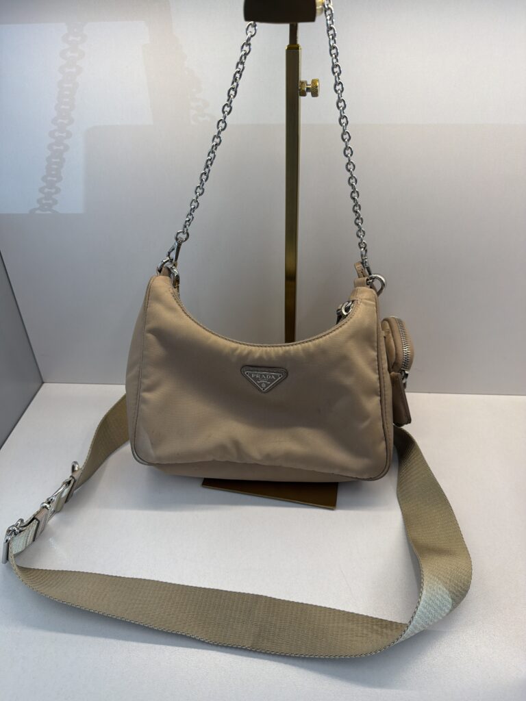 Sac a Bandoulière Prada Beige