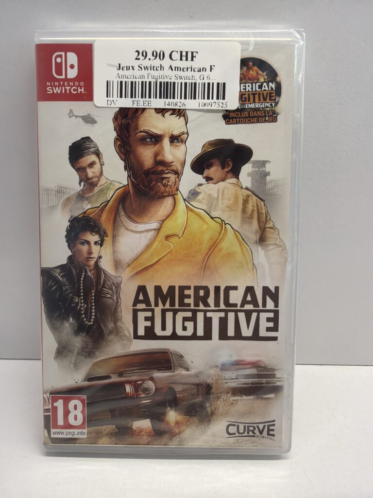 Jeux Switch American Fugitive Switch