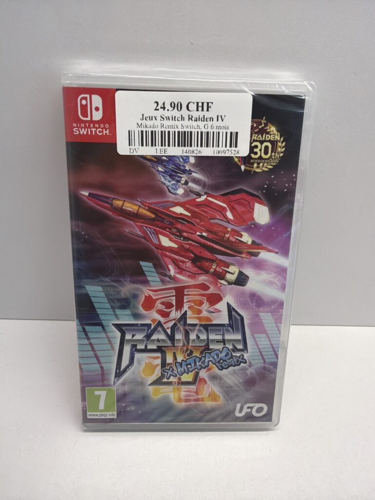 Jeux Switch Raiden IV