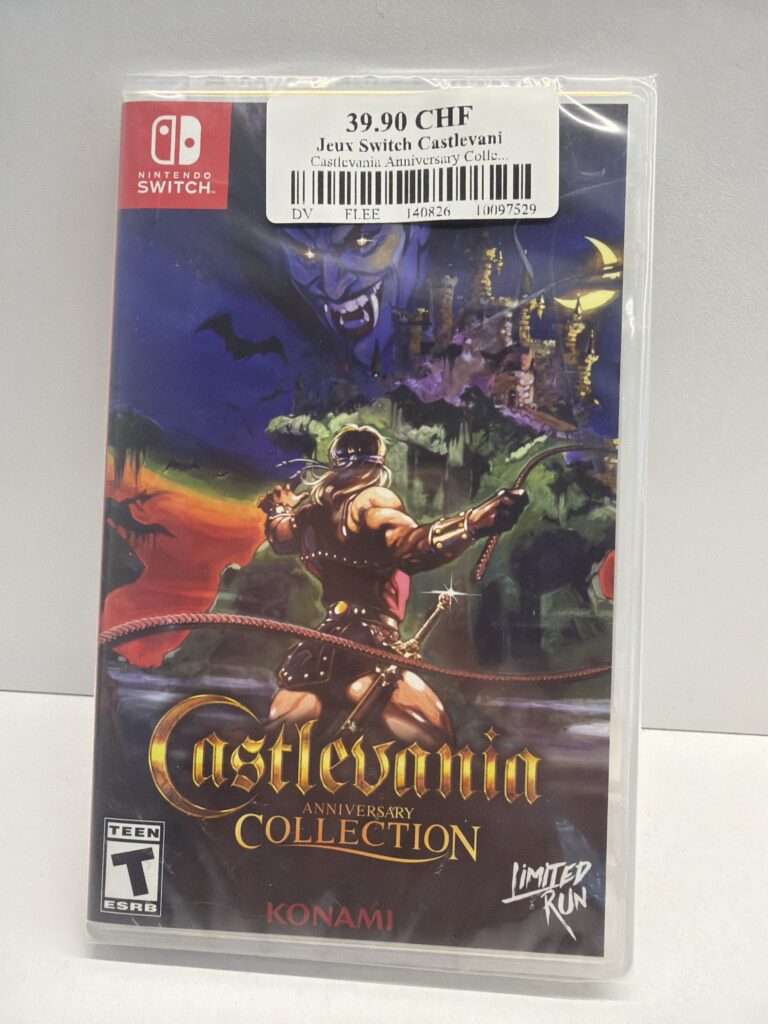 Jeux Switch Castlevania Anniversary Collection