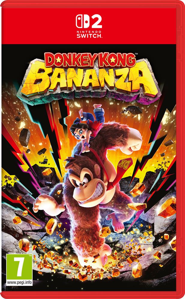 Jeux Switch 2 Donkey Kong Bananza