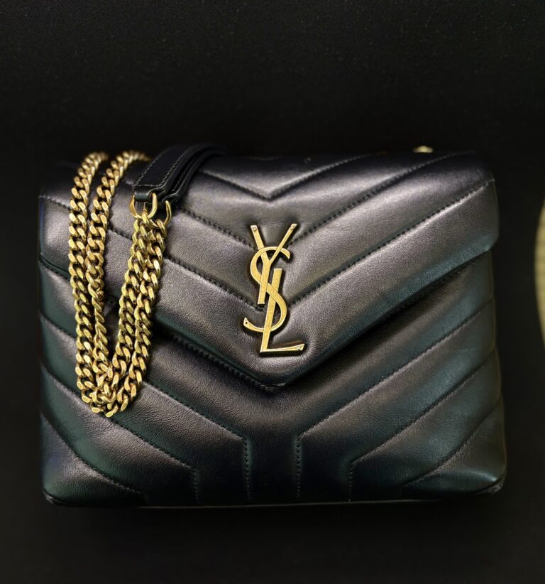 Saint Laurent  Loulou Small Matelassé