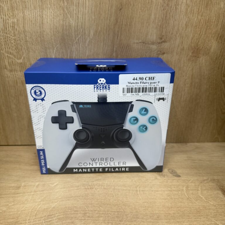 Manette Filaire pour PS5 & PS5 slim- Cable 3M Neuf