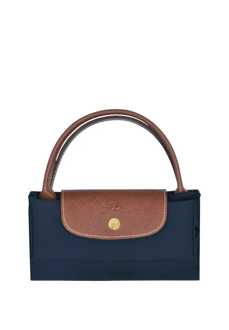 Sac a main Longchamp Le Pilage bleu marine