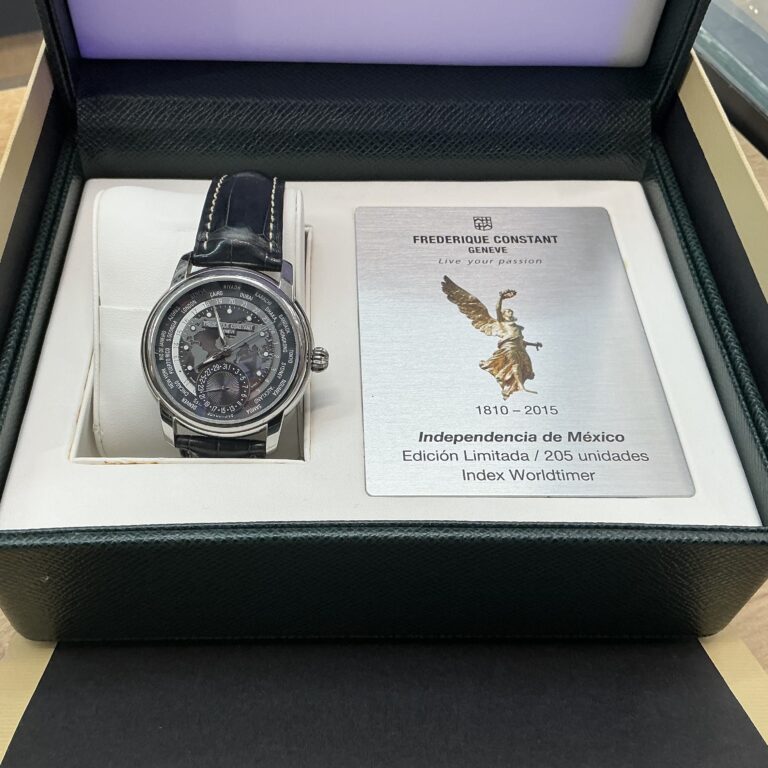 Montre Frederique Constant Manufacture Worldtimer