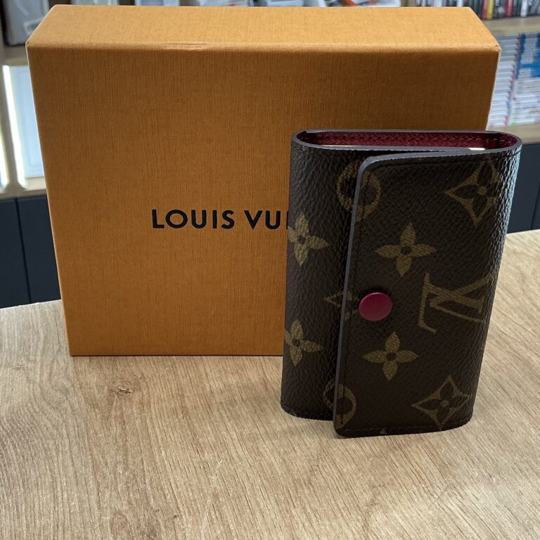 Porte-clés Louis Vuitton Monogram Fuchsia