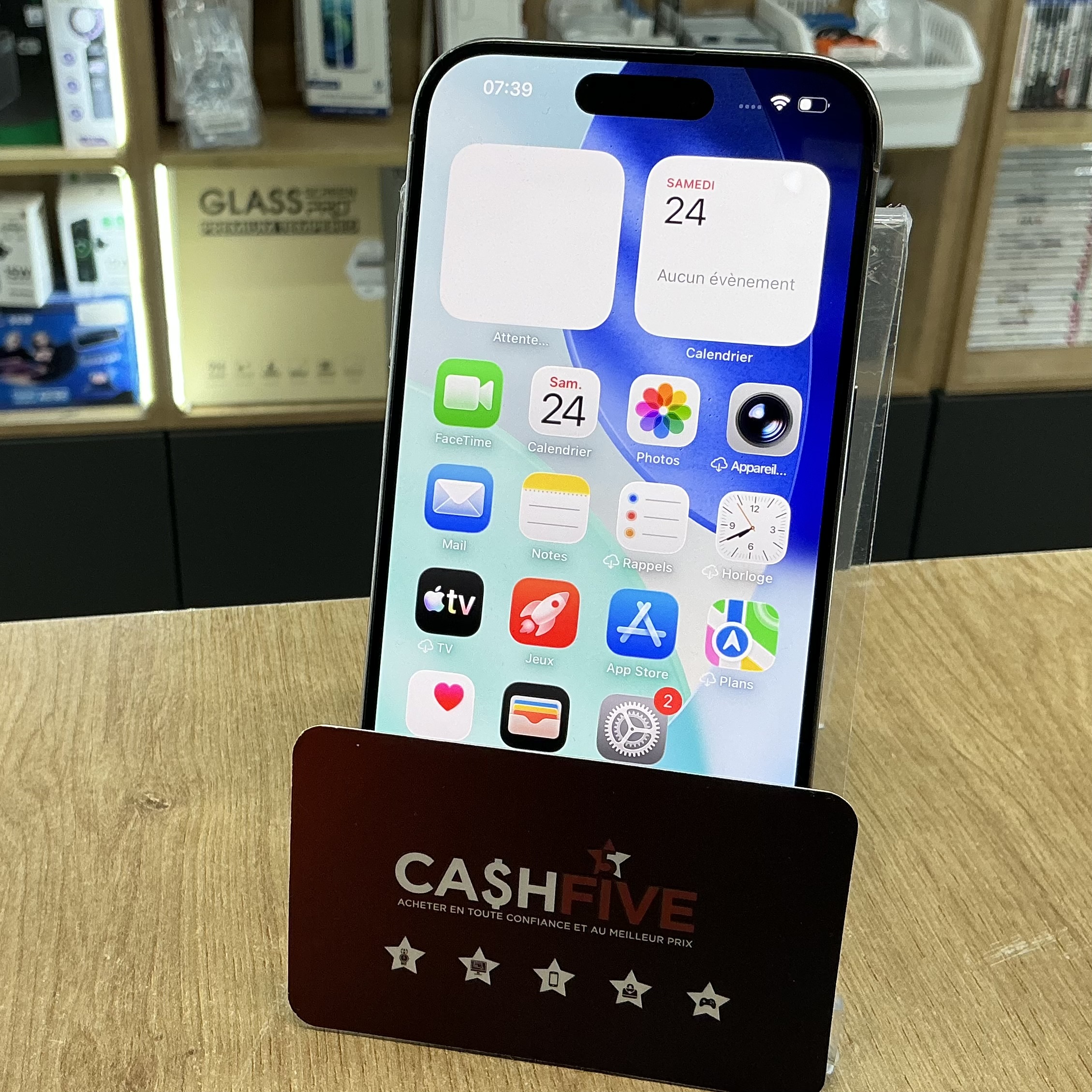 iPhone 15 Pro Naturel Titanium 512GB